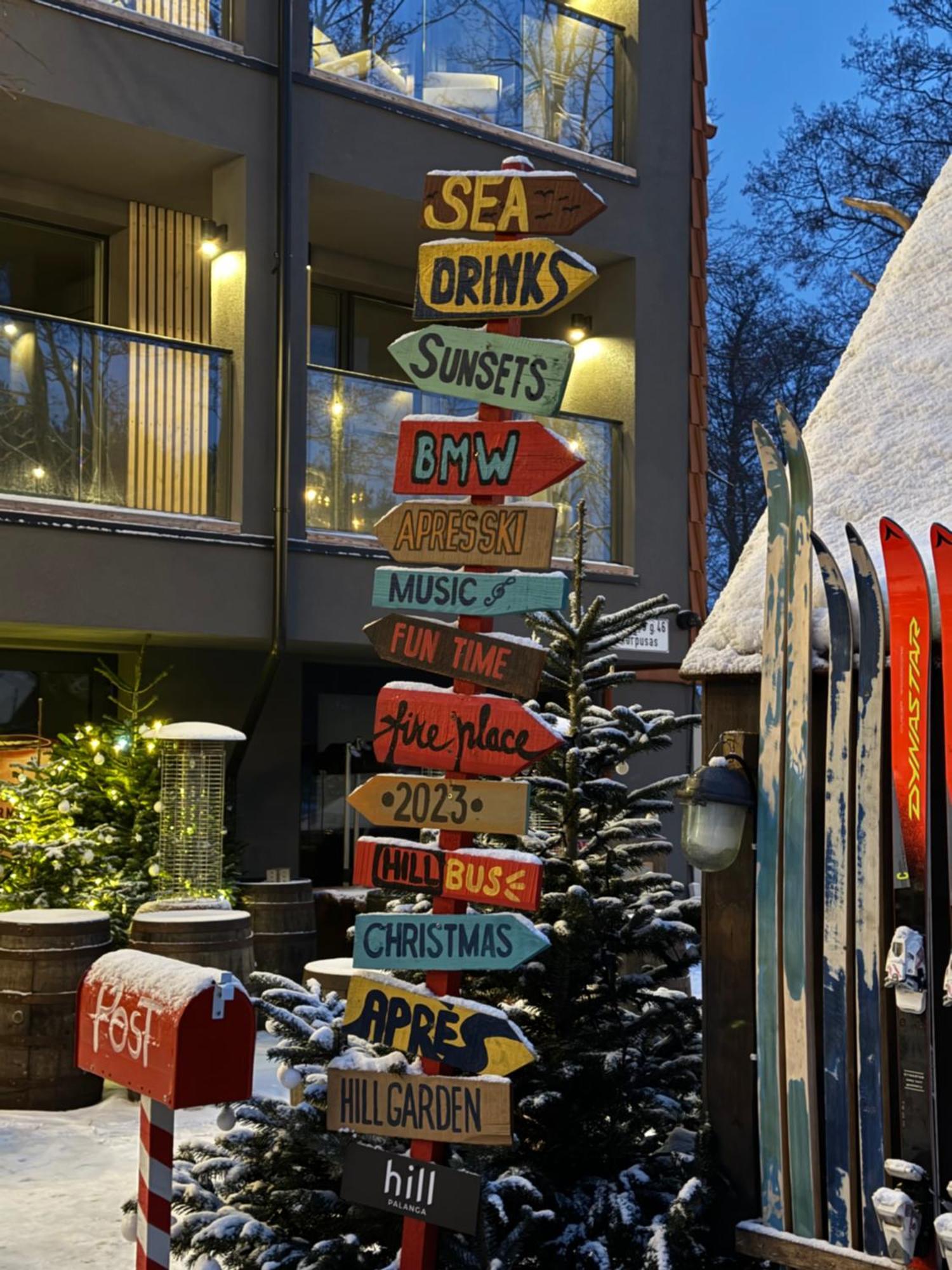 Hill Palanga & Spa Eksteriør bilde